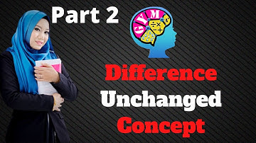 MUST KNOW PSLE Math Concepts - Difference Unchanged Concept | Hidayah Ismail