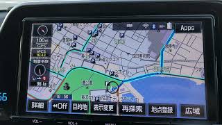 トヨタ純正ナビ NSZT-Y66T Wi-Fi地図更新