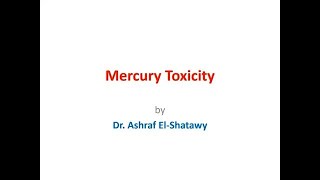 Lead and Mercury toxicity