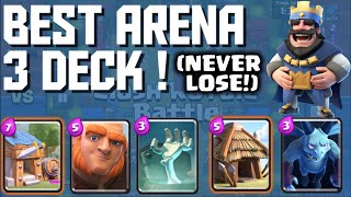 Best Deck For Arena 3 #clashroyale #supercell #clash