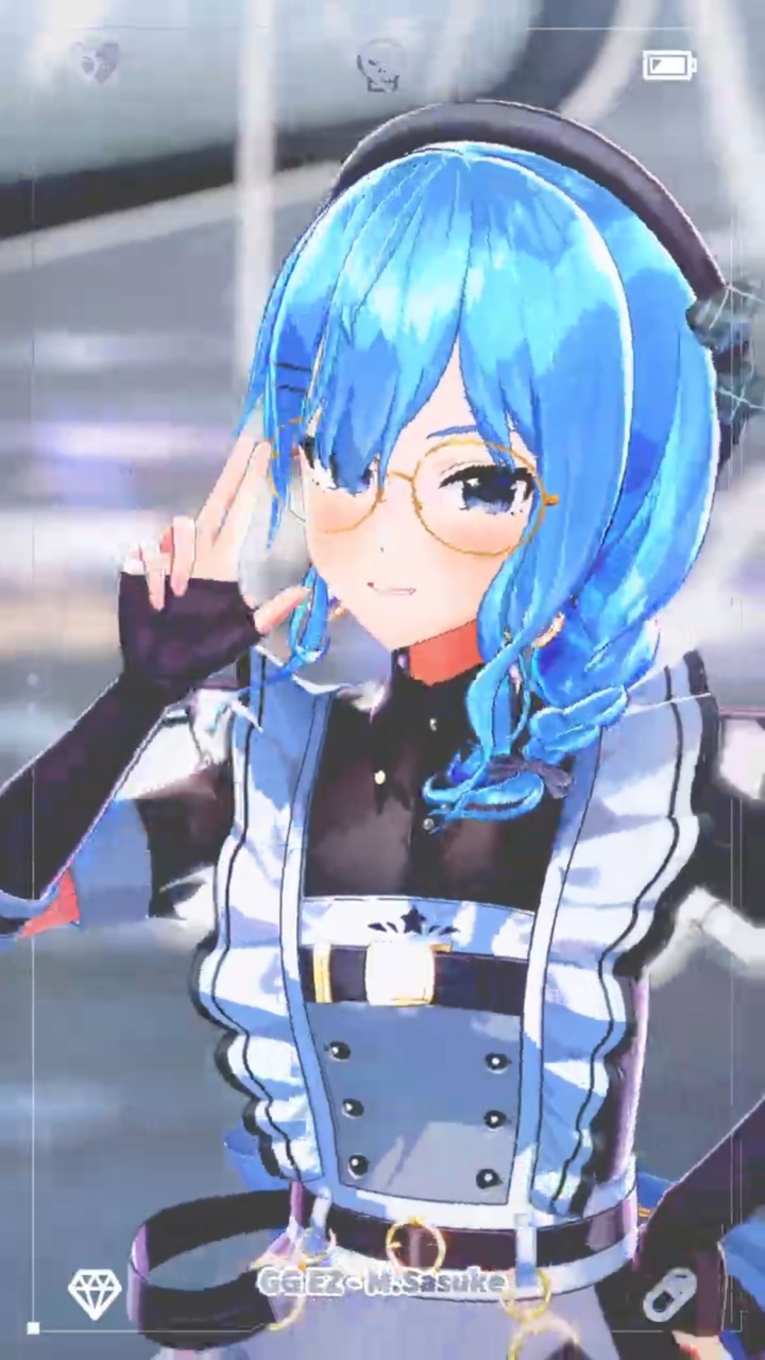 星街すいせい「GG EZ」#shorts 【MMD】【ホロライブ‬