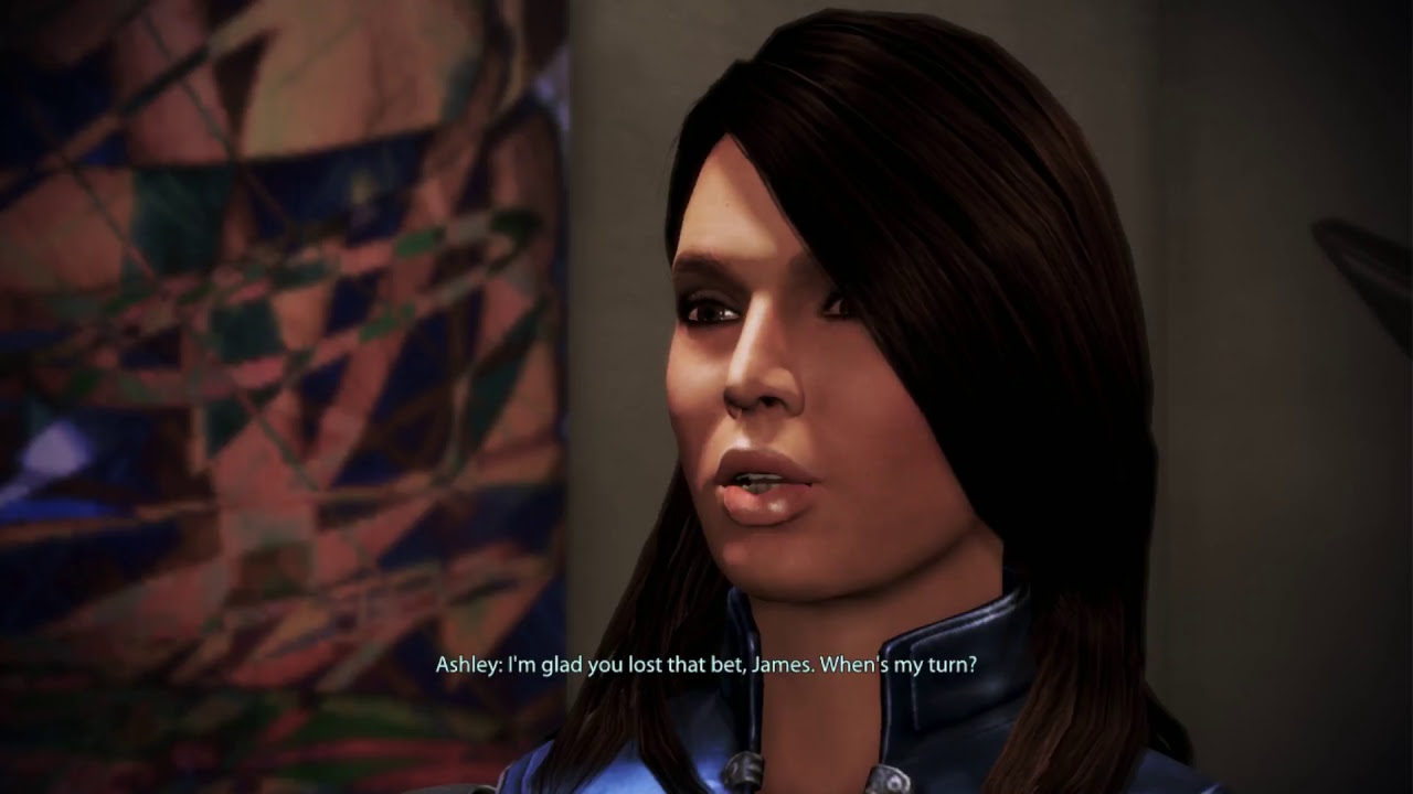 Mass Effect 3 Citadel party Ashley romanced