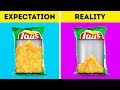EXPECTATION VS REALITY  ||  FOOD FACTS DON'T WANT YOU TO KNOW