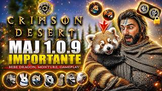 Crimson Desert : MAJ 1.0.8 🔥 Nouvelles ATTAQUES Incroyables & ANIMAUX DE COMPAGNIE: Panda, Lapin...