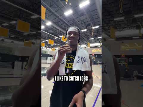 "I Like to Catch Lobs." Lakers Favorite Ways to Get a Bucket #NBA