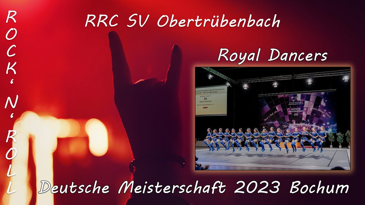 Royal Dancers mit einem starken vierten Platz bei der Deutschen Meisterschaft in Bochum