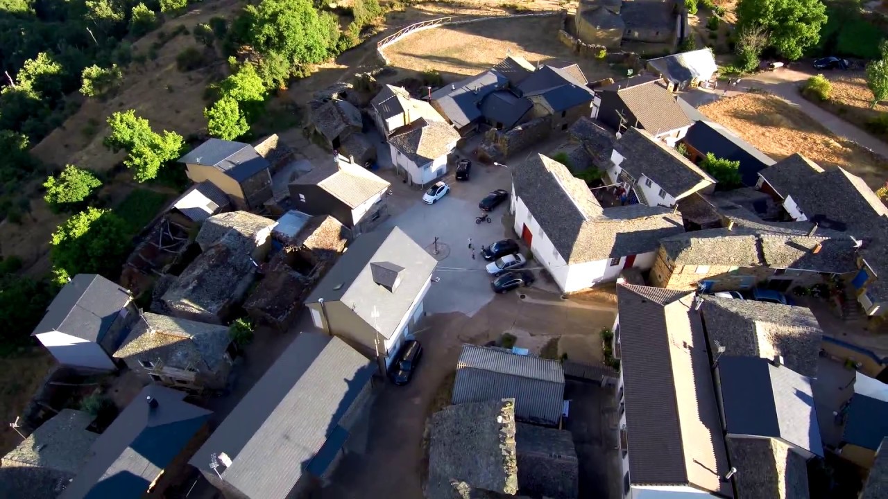 Pozos a vista de Dron