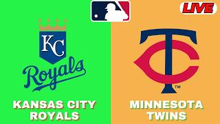 🔴LIVE : Kansas City Royals Vs Minnesota Twins | MLB 2026 | MLB Live Baseball Score