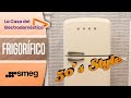 ❄SMEG FRIGORÍFICO DOS PUERTAS FAB50RCRB5 - Color crema, total no frost, 524 litros, Clase E.