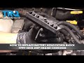 How to Replace Battery Hold Down Block 1999-2004 Jeep Grand Cherokee