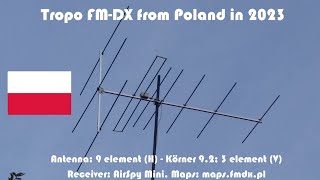 Tropo FM-DX from Poland in 2023