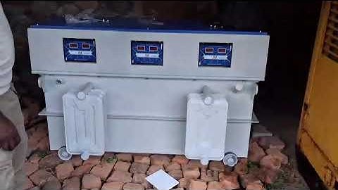 125KVA Servo Voltage Stabilizer for Farm House I Call 9999369689 I #servovoltagestabilizer