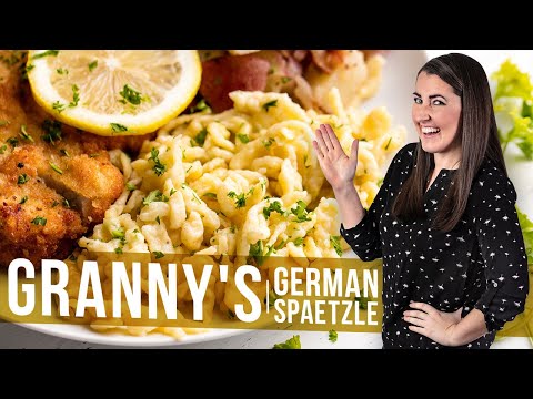 How to Make Granny’s German Spaetzle | The Stay At Home Chef