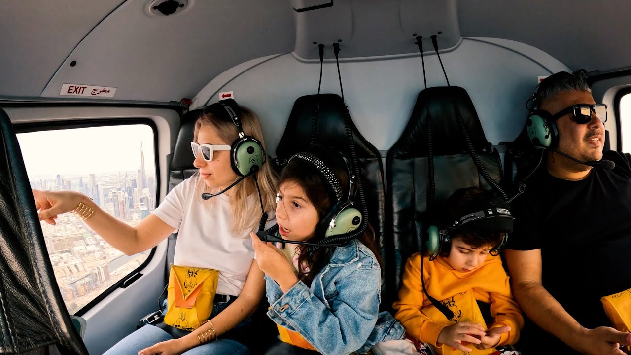 Helicopter Tour Over Iconic Landmarks in Dubai, UAE