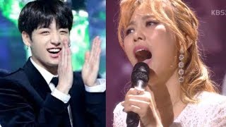 Video thumbnail of "Famous People Reacting to So Hyang!"