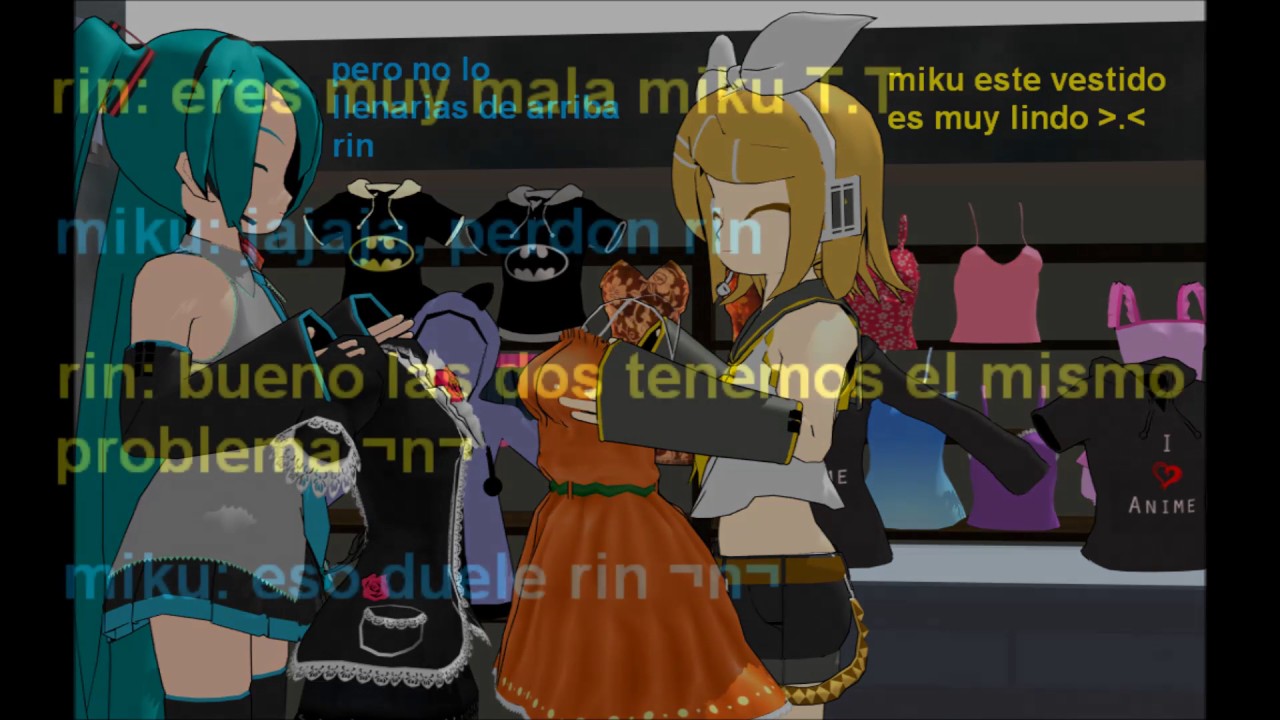 ( mmd ) miku x len ya nada es lo mismo cap 2