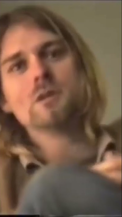 Kurt Cobain smoking a cigarette, 1994