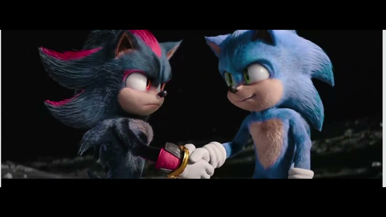 super sonic and shadow had the best teem up ever and dap up