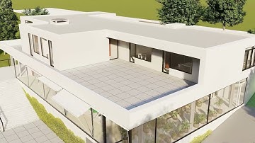 Mies van der Rohe Villa Tugendhat Architecture Presentation | Architecture 3d animation
