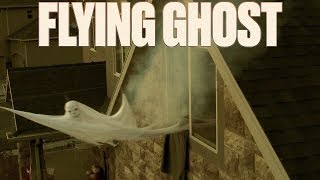 REAL LIFE GHOST PRANK | GHOST FLYING THROUGH NEIGHBOR'S WINDOW CAUGHT ON CAMERA