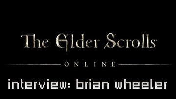 The Elder Scrolls Online Interview with Brian Wheeler