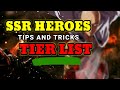 SSR CHARACTER TIER LIST | ONE PUNCH MAN: The Strongest