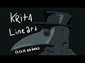 Krita Lineart + Cell Shade tutorial