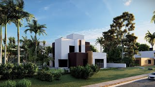 Modern Minimalist Style House Designed