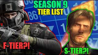 Season 9 Operator Tier List - Delta Force Operations
