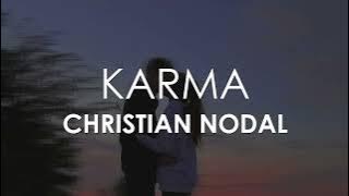 Christian Nodal - El Karma (Letra)