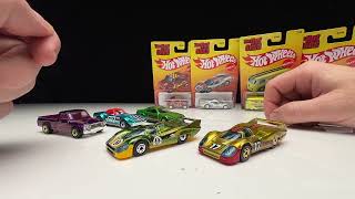 2025 Hot Wheels Hot Ones Series 2 – Full Set Unboxed! Spectraflame Paint \& Retro Castings
