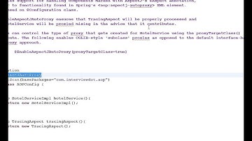 @EnableAspectJAutoProxy SPRING FRAMEWORK AOP