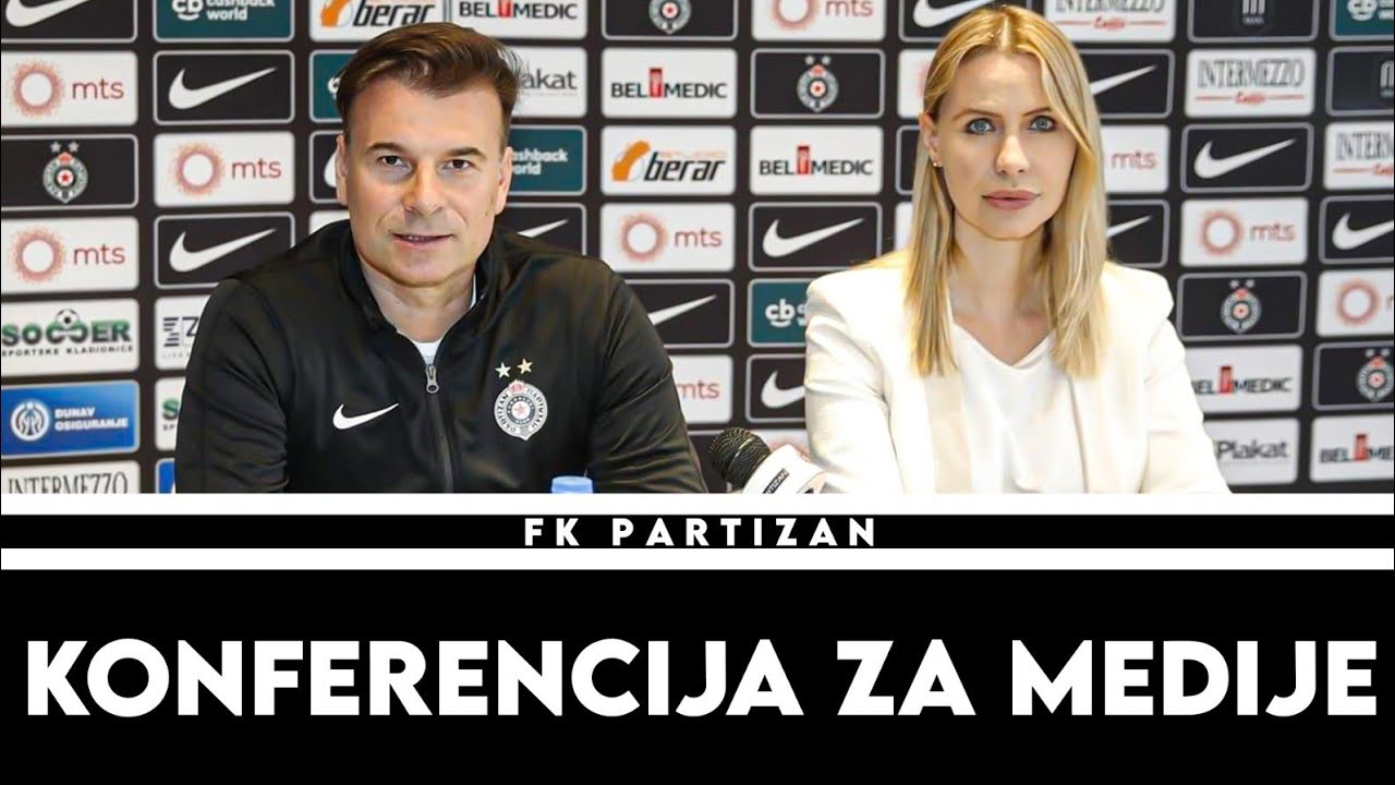 Konferencija za medije posle 8.kola SLS Železničar Pančevo-Partizan 