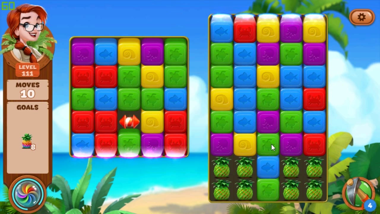 Lost Island Blast Adventure level 111