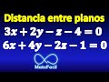 103. Distancia entre dos planos paralelos | Cálculo vectorial