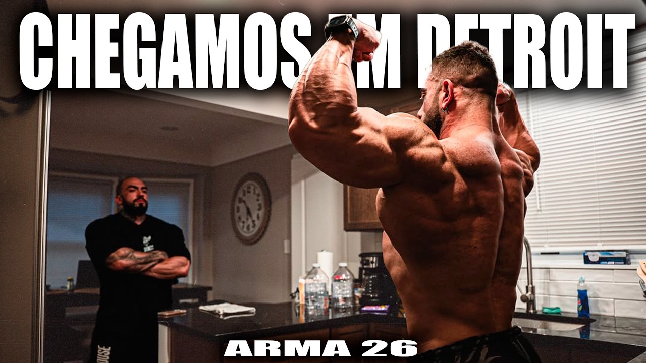 CHEGAMOS EM DETROIT E ESTAMOS A TODO VAPOR !!!| PROJETO ARMA 26