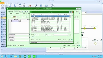 Sage 100c Sales Order Entry