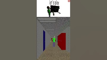 Scary Glitch Baldi // "Let