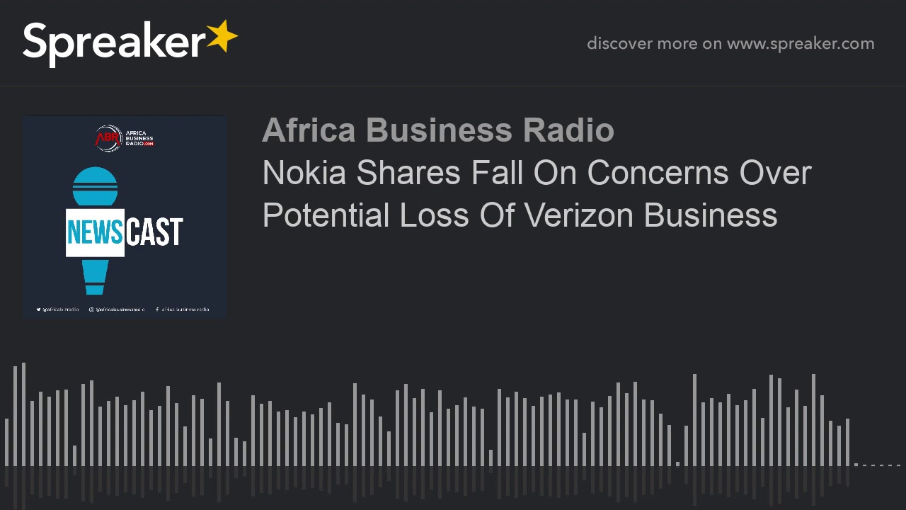 Nokia Shares Fall On Concerns Over Potential Loss Of Verizon Business