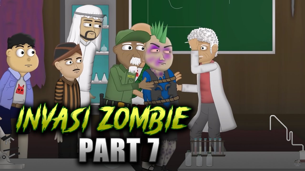 Zombie Invasion – Episode 7 – Funny Cartoon Horror Animation – WargaNet Life