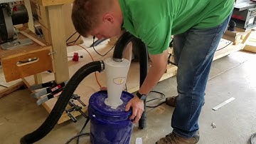 Cheap Cyclone separator test / EP23