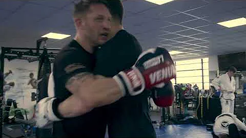 TOM HARDY throwing VENOM in the gym | JACK MCGANN