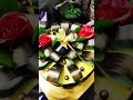 1.5 kg rasmalai flavoured pastry with chocolate decorated