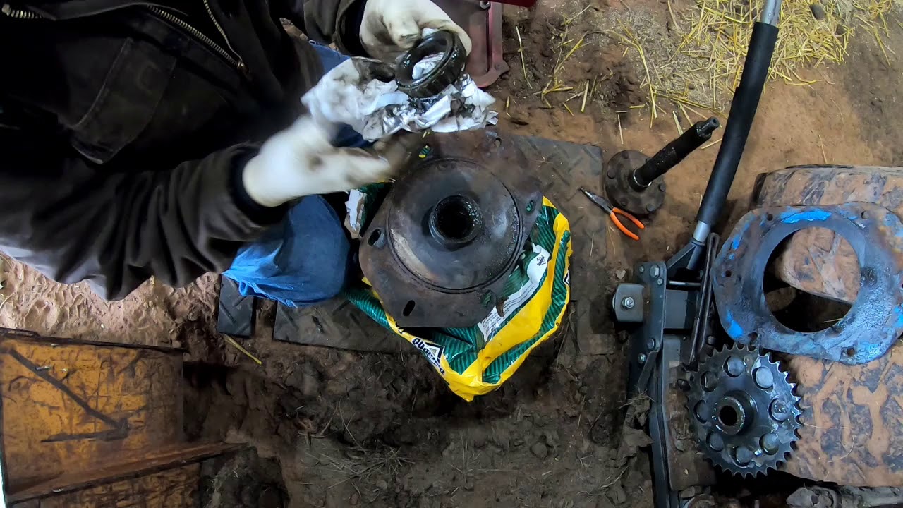 Разборка ступицы Case 1840