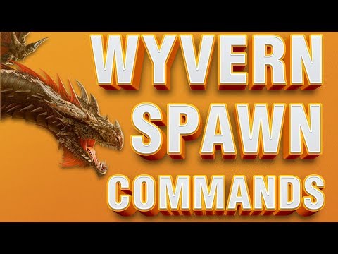 Spawn ALL Wyvern Variants | Admin Commands | ARK