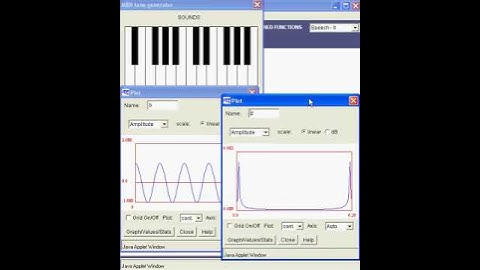 Fast Fourier Transform (FFT) I - MIDI