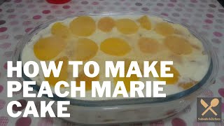 No Graham? No Problem Peach Marie Cake 4321 Cake