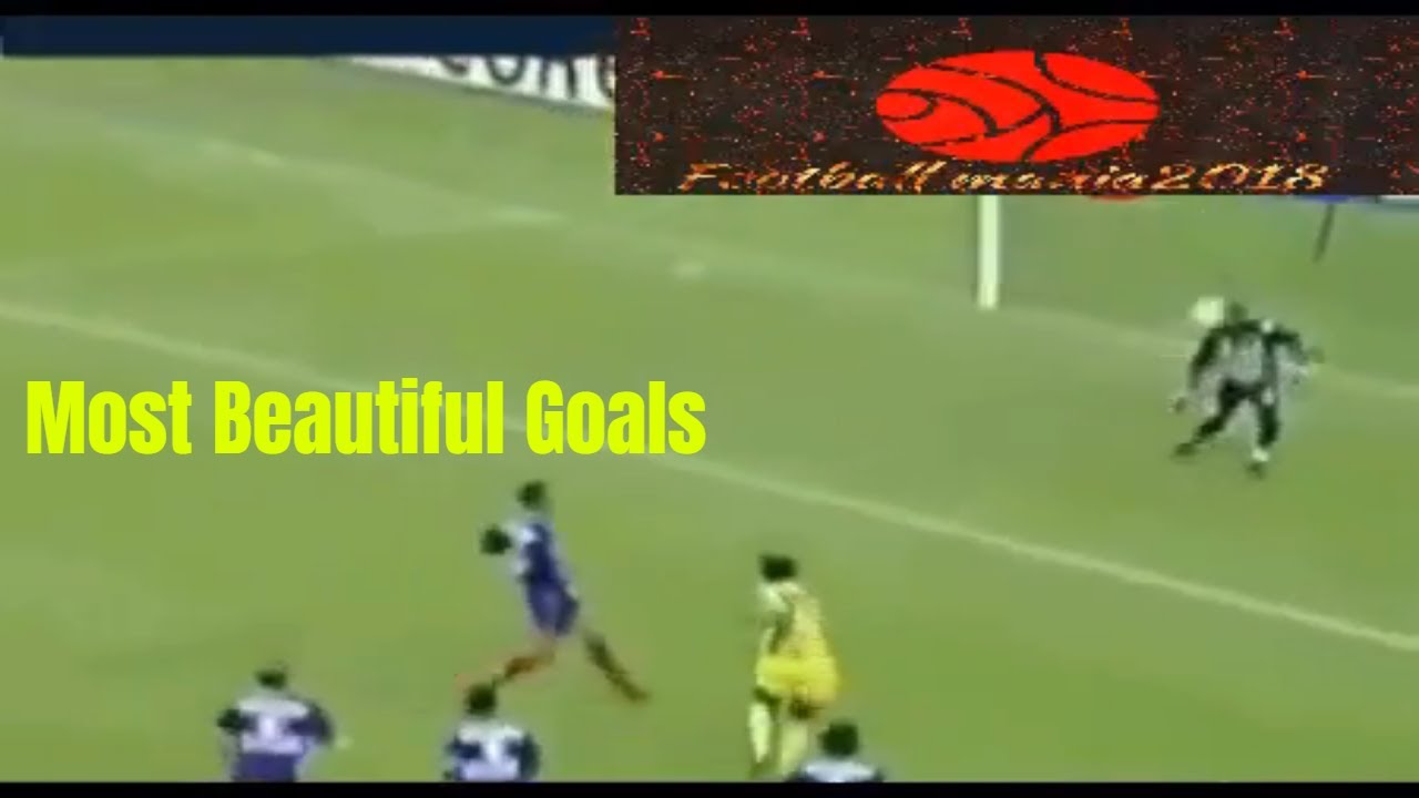 most beautiful goals in football YouTube