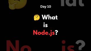 Node js  explained in 25 seconds (Every developer must know)