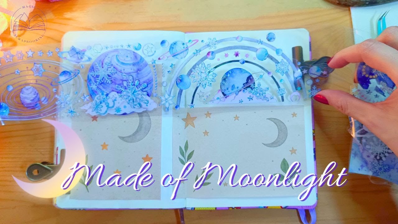 ASMR Journaling | A Small Universe in My Journal 🪐⭐